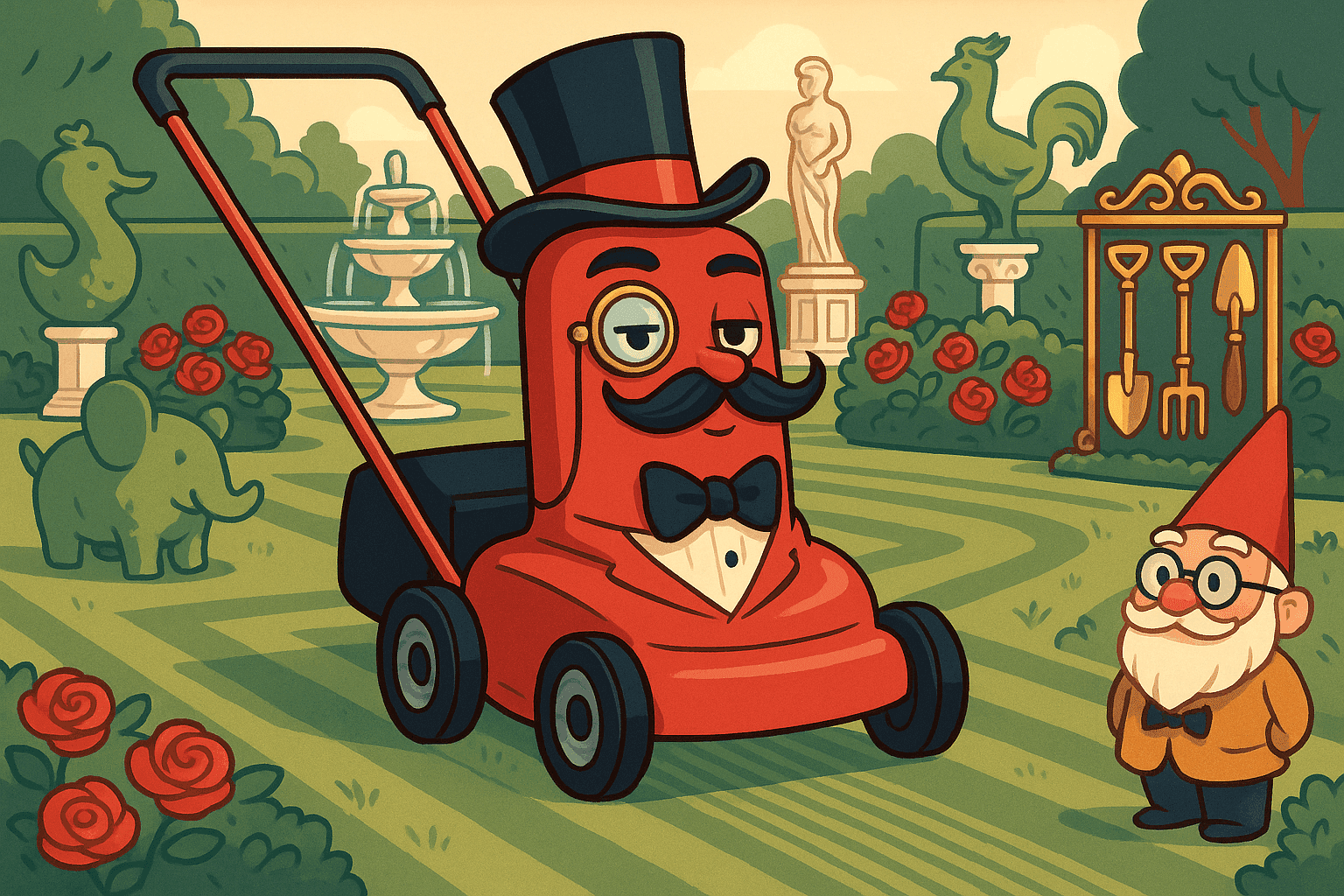 Luxury Lawn Equipment