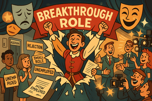 Actor Breakthrough Success