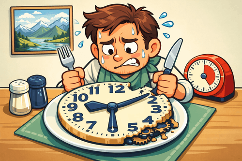 Clock Eating Duration