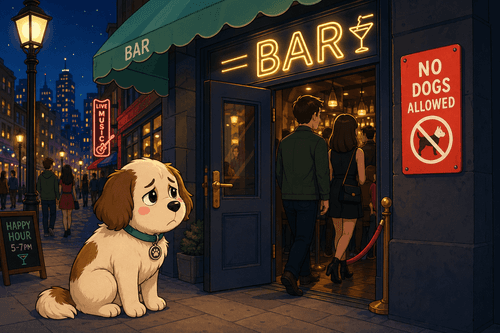 Dogs Bars Banned