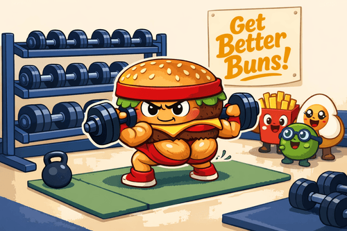 Hamburger Gym Motivation
