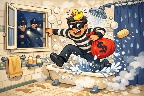 Robber Shower Escape