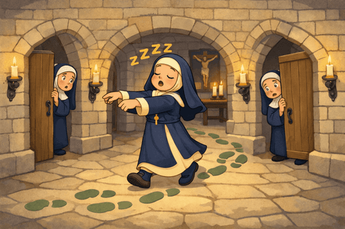 Sleepwalking Nun Title