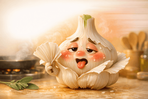 Garlic Heat Management