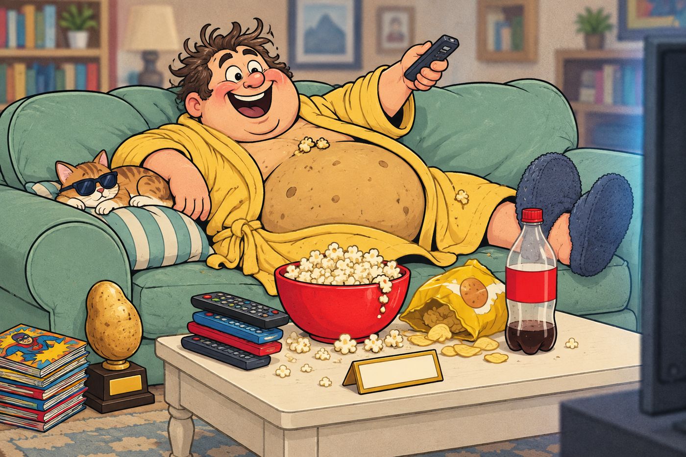 Couch Potato Job Title