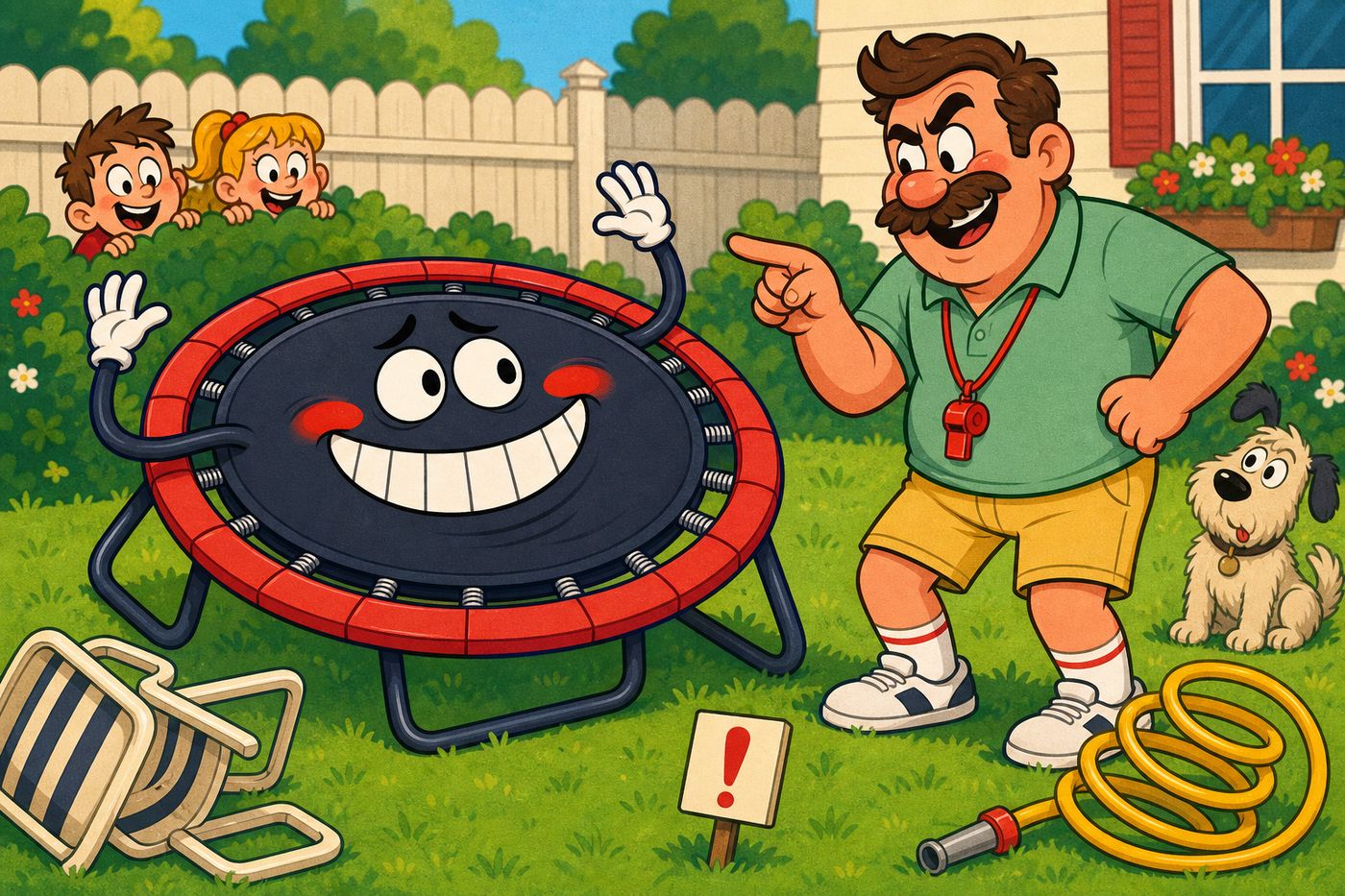 Trampoline Trust Issues