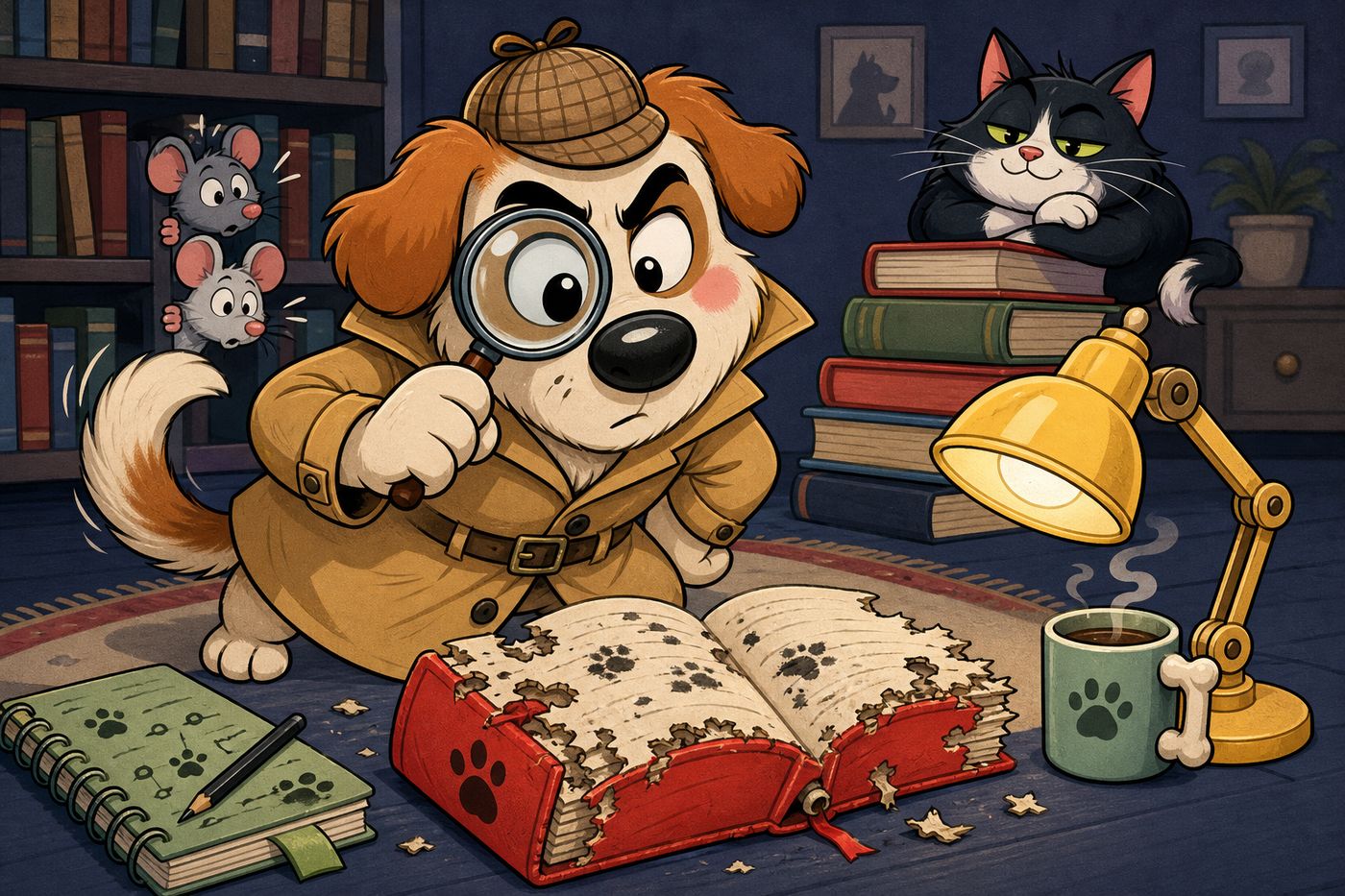 Diary Detective Dog