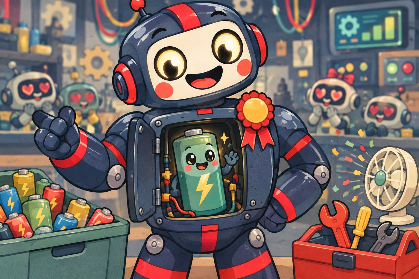 Robot Battery Charisma