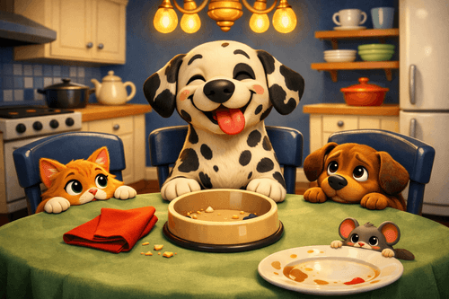 Dalmatian Dinner Comment