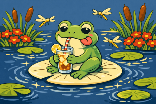 Frog Beverage Choice
