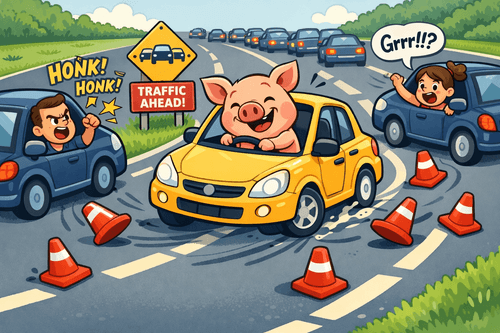Pig Driving Habits