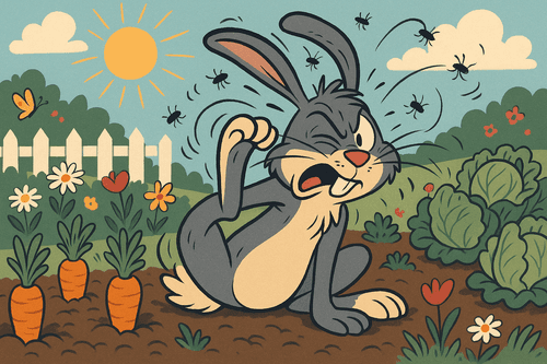 Rabbit's Itchy Situation