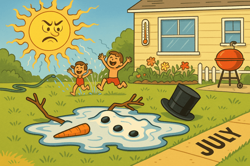 Summer's Melting Mystery